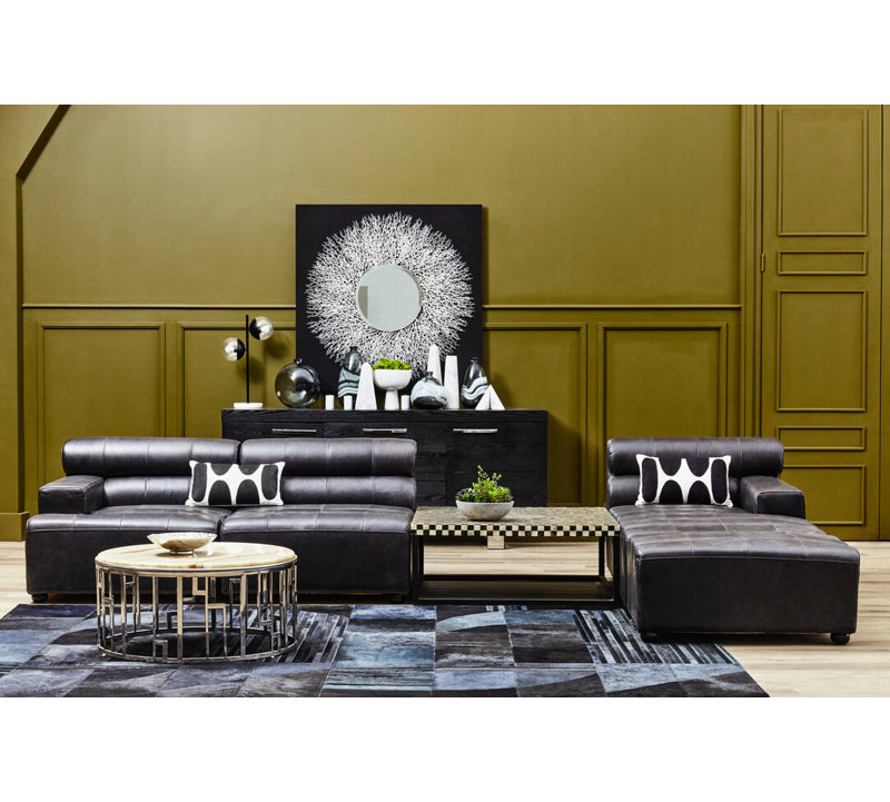 2 Seater Leather Sofa