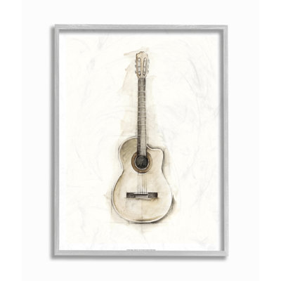 «Acoustique guitare», impression