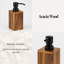 Distributeur de savon en acacia