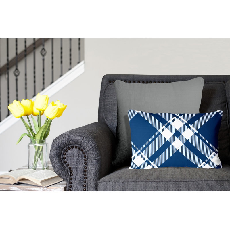 Coussin intérieur / extérieur Brooke, Bleu