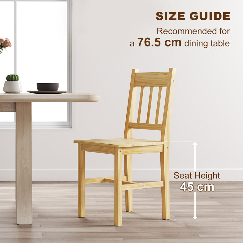 Side Chair in Brown