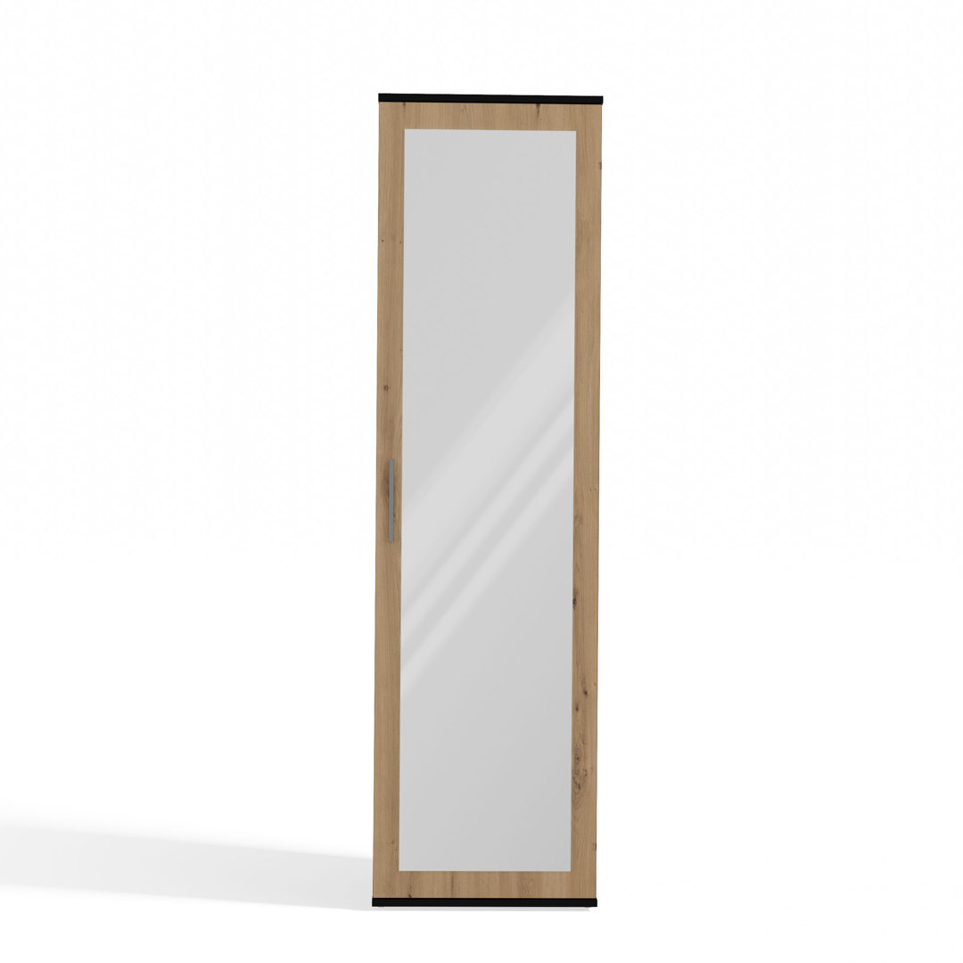 Modern Entryway Hall Tree with Wardrobe, Drawers & Coat Rack – Freestanding Hallway Storage Cabinet for Entryway, Mudroom, Bedroom & Foyer