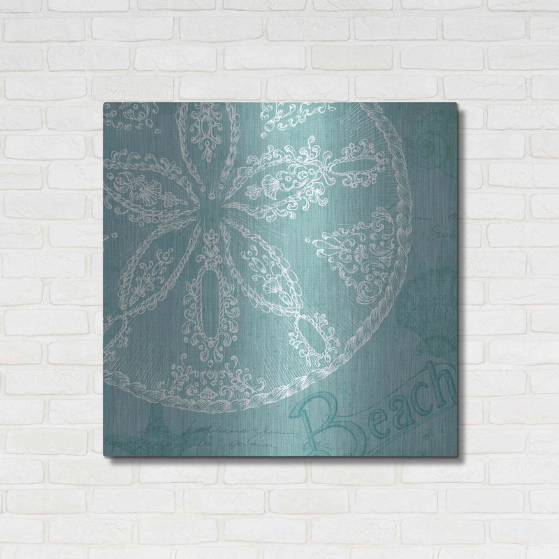 «Aqua Treasure II» par Daphne Brissonnet, H 36 po x l 36 po