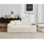 Chic combinaison 3 + 2 - tissu Boucle avec table de bout, 3 places nuage beige, 2 confort et luxe