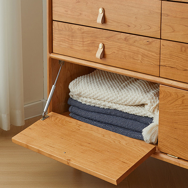 Armoire de rangement minimaliste de style japonais