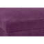 Repose-pieds rectangulaire en velours côtelé mauve - Grand repose-pieds et rallonge modulaire modulaire - 40 x 32 po