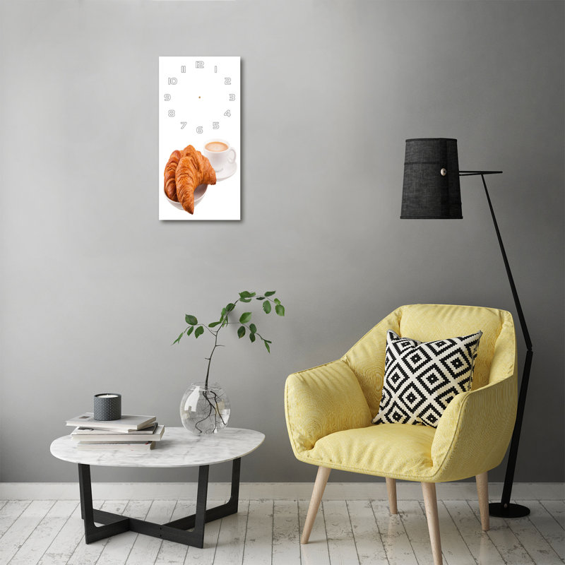 Jachin Glass Wall Clock