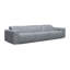 Capri 124'' Genuine Leather Square Arm Reclining Sofa-122810343-72483415-72481588