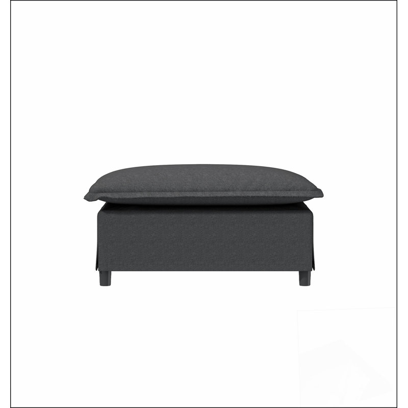 33*27.5" Ottoman Module for Modular Sectional Sofa,Wide Seat, Grey