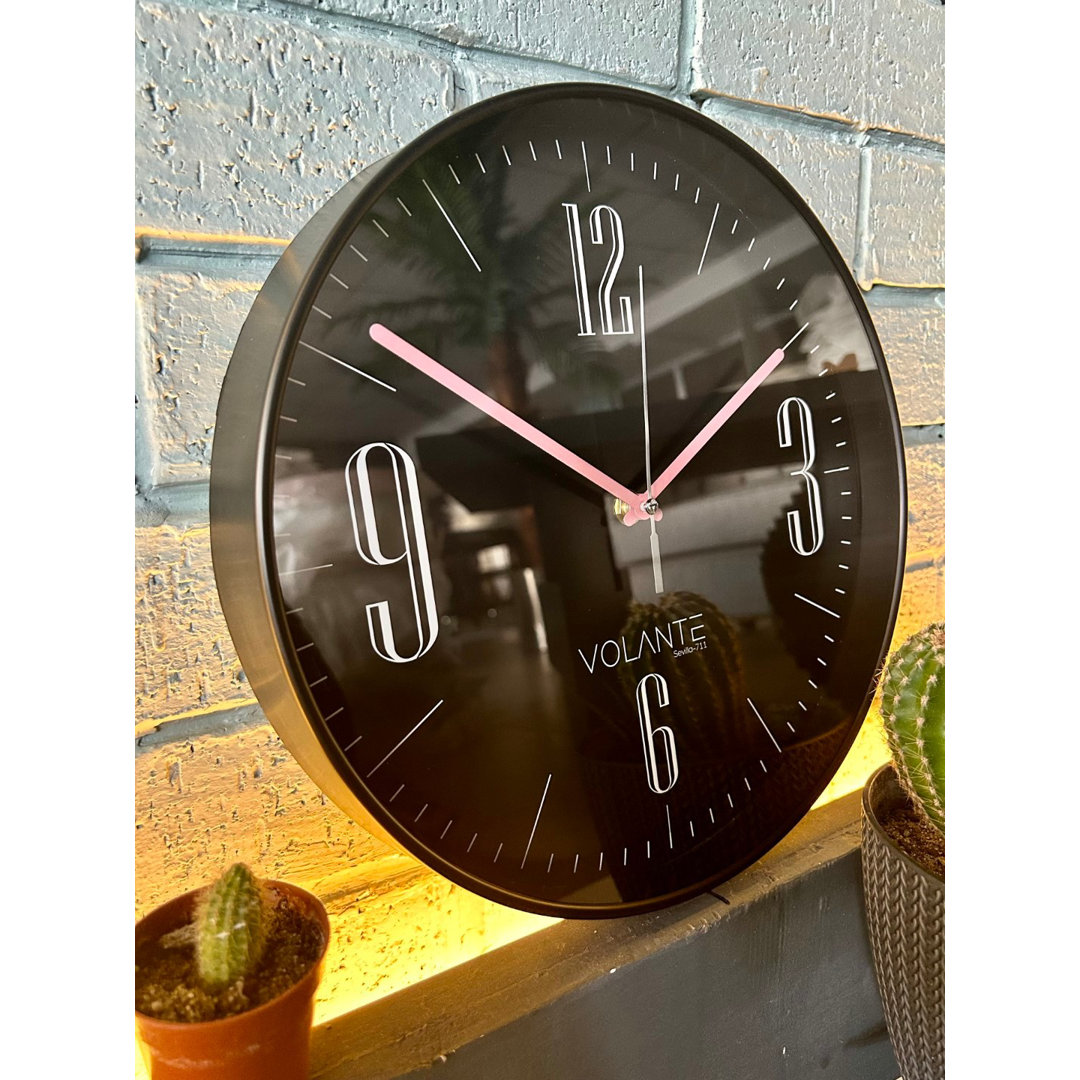 Analoge Wanduhr Ampelio 30 cm