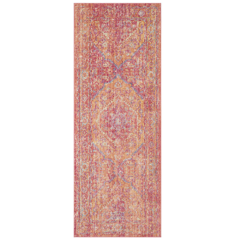 Tapis performance oriental Chauncey Windsor, Tapis de couloir 3 pi x 12 pi