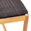 Banc d'extérieur rustique en bois à 3 places à 3 places de 60,54 po Profondeur x 16,41 po, largeur 18,01 po, style 24,67 lb