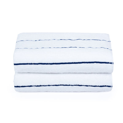 Serviette de plage 100% coton légère à séchage rapide Cabana