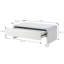 Aalyna Solid Coffee Table with Storage