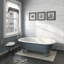 Classico Carrara 3" x 12" Ceramic Stone Look Subway Tile