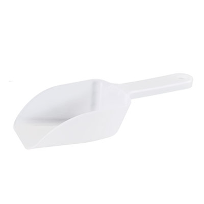 Foodservice 4 OZ Scoop PP Utility Ice Scoop, 6.3 X 2.95 X 2.16", Translucence, Plastic Kitchen Scoops For Weddings, Candy Dessert Buffet, Ice Cream