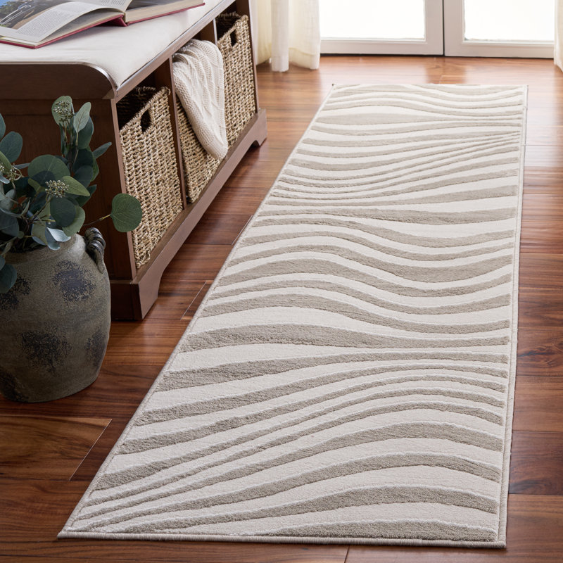 Tapis abstrait Saylor 136 Performance, Tapis de couloir 2 pi x 8 pi