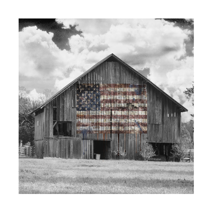 Art sur toile Decent Exposures USA, H 35 po x l 35 po x P 2 po