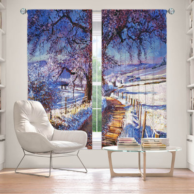 Delaughter Room Darkening Curtains / Drapes Pair