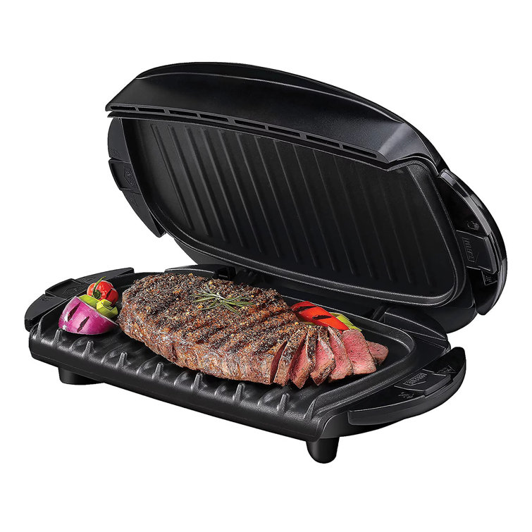 George Foreman 5 Serving Removable Plate and Panini Grill & Reviews