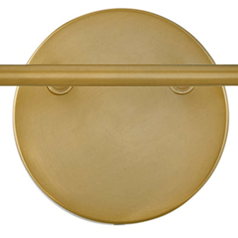 Éclairage pour meuble-lavabo à intensité variable 2 lumières Jed, Or