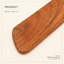 Planche à découper en bois d'acacia à long manche, fini naturel, avec boucle de suspension, fabriquée à la main pour le pain, le fromage et les amuse-gueules.