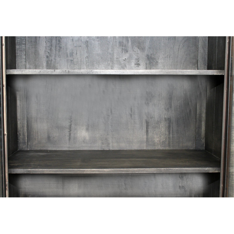 Rickey Solid Wood Cabinet, 36x16x77