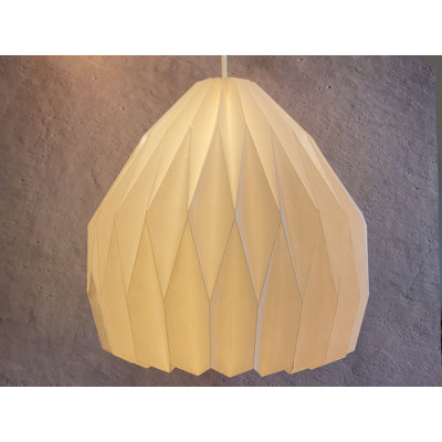16'' H Paper Bell Pendant Shade