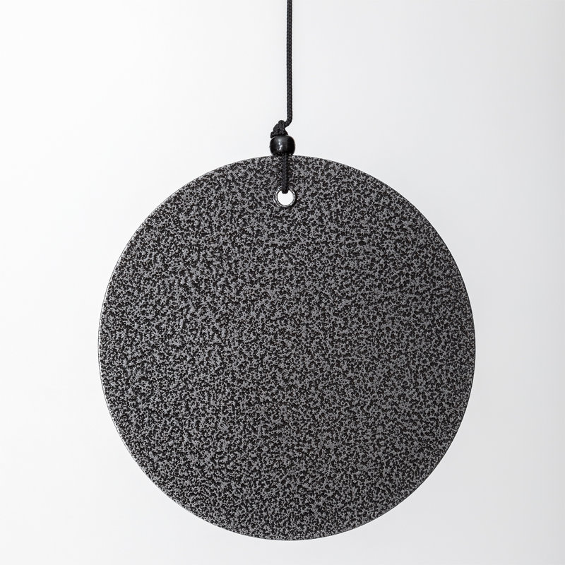 36" Silver Vein Aluminum Wind Chime for Patio and Garden