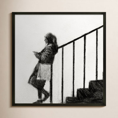 Waiting Painting by Simon Schneiderman