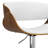 Amery Adjustable Swivel Upholstered Contemporary Bar Stool with Curved Seat and Footrest-1733421737