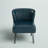 Euclid Faux Leather Chair With Metal Base-1978972596