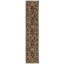 Manchuria Wool Oriental Area Rug in Black/Wine