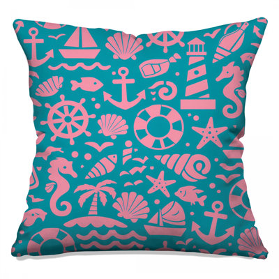 Coussin Seashell Seahorse