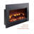 38'' W Coating Electric Fireplace Insert with 5200 BTU