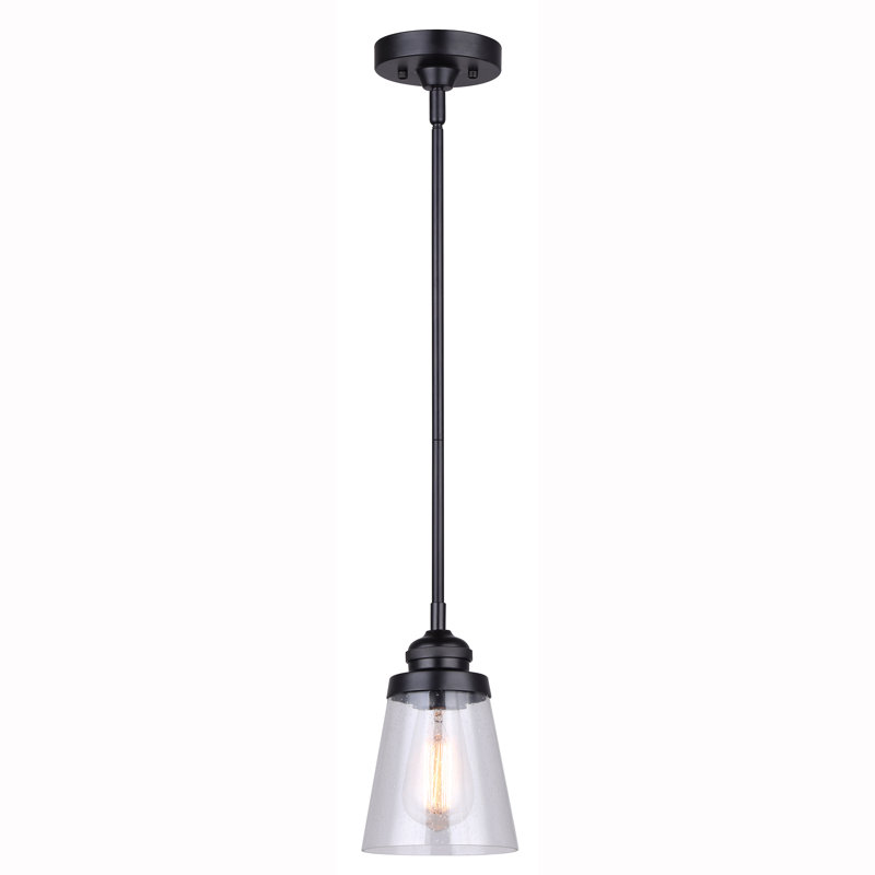 Tavarozzi 1 - Light Black Single Pendant