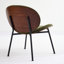 Chaise d'appoint avec structure en noyer. Style Mid-Century moderne, sièges confortables, convient à différents thèmes. Sw1871gn Lounge In Style. Finition, siège, décor-611023222
