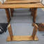 Console en bois massif 63 po