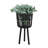 S/3 BAMBOO PLANTERS 11/13/15", BLACK