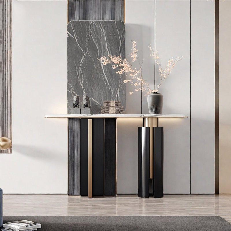 Console Modern Minimalist Art, H 33,46 po x l 62,99 po x P 13,78 po