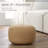 Dalenna 100% Polyester Fiber / Polystyrene Foam Beads Outdoor Ottoman-115596347