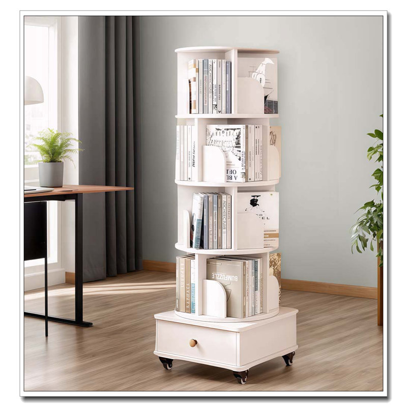 Bibliothèque rotative, Blanc-dre