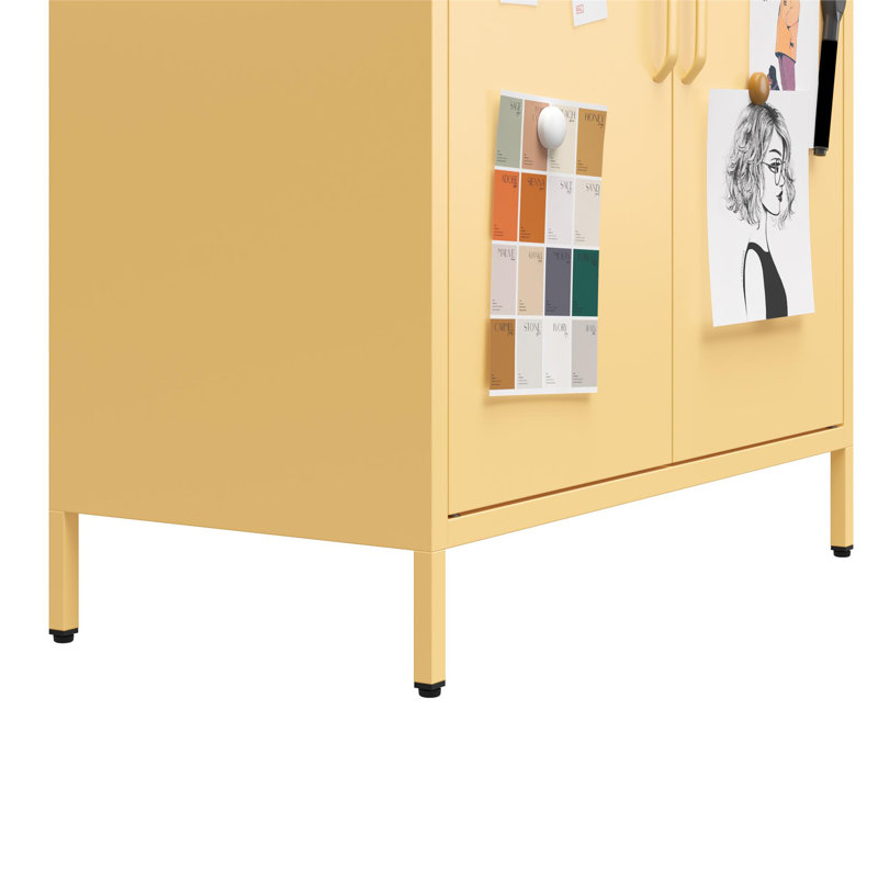80cm Sideboard, Yellow