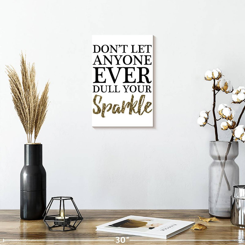 Tergel Your Sparkle, 12" H x 8" W