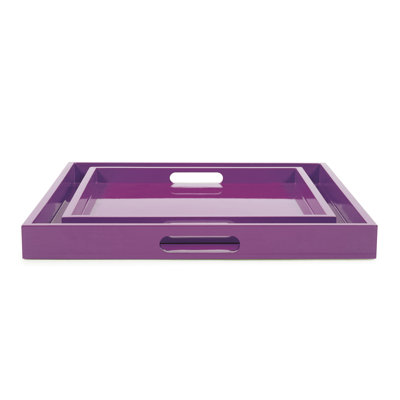 Lavande 2 Piece Tray Set
