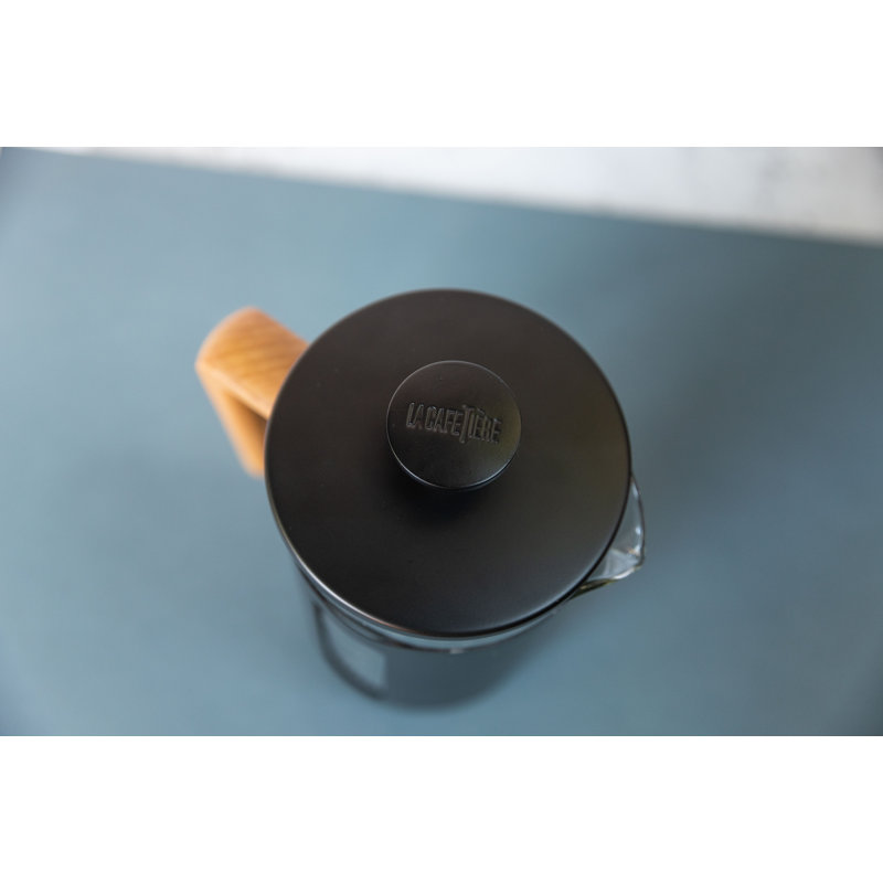 Pisa 1L Cafetiere, Black
