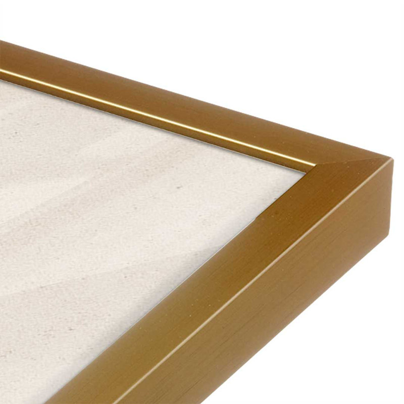 Caesar On Aged Paper By Avery Tillmon Art Print, 12" H x 8" W, Gold