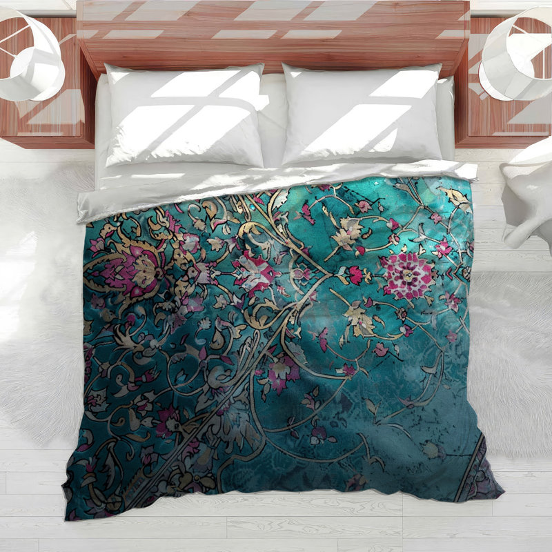 Édredon en tissu orné de literie Baroque, Édredon grand