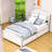 Doray Twin Platform Bed with Two Drawers and Headboard-883616178