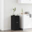 Apothecary Cabinet Black Oak Engineered Wood-1636652908